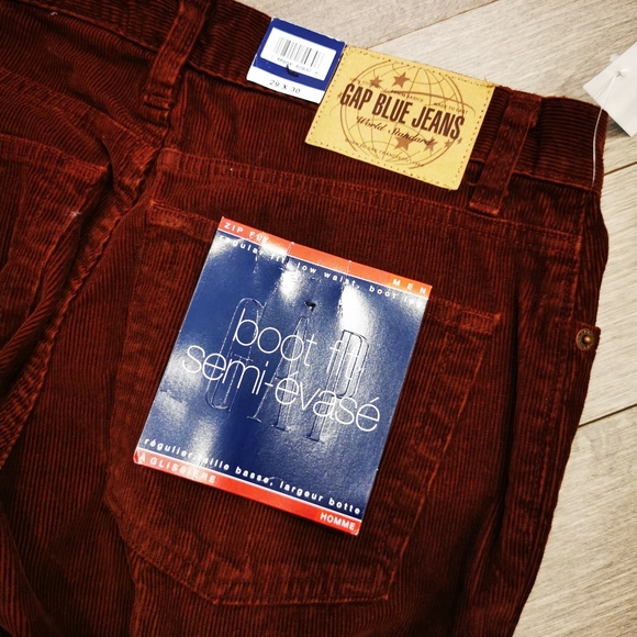Gap Maroon Corderoy Bootcut Jeans - Picture 3 of 5